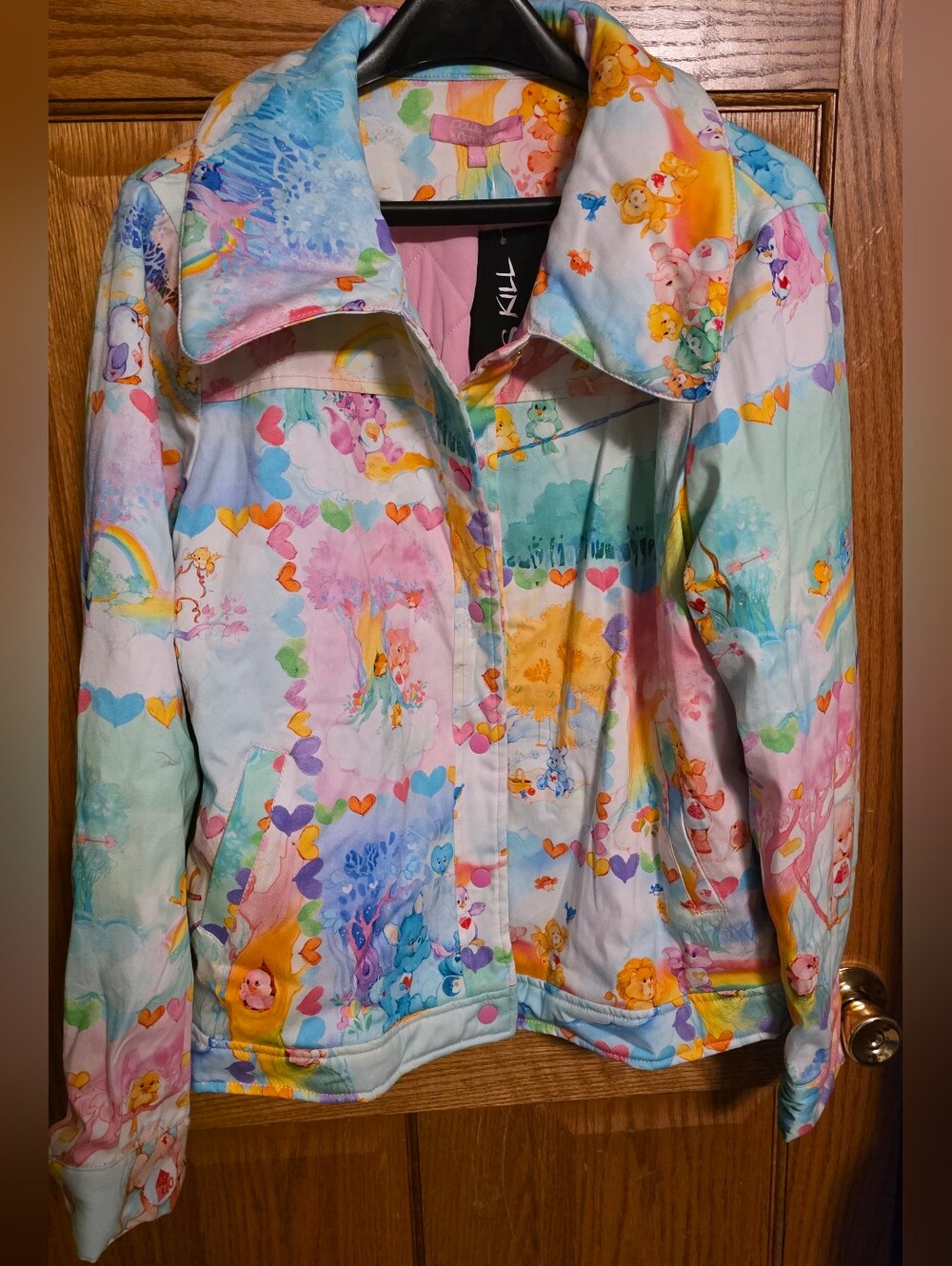 Dolls Kill x Care Bears  Friendship Forever Twill Jacket Coat XS/S #S1864705